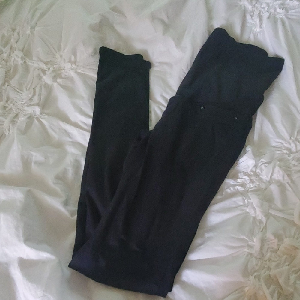 H&M  Maternity black skinny pants